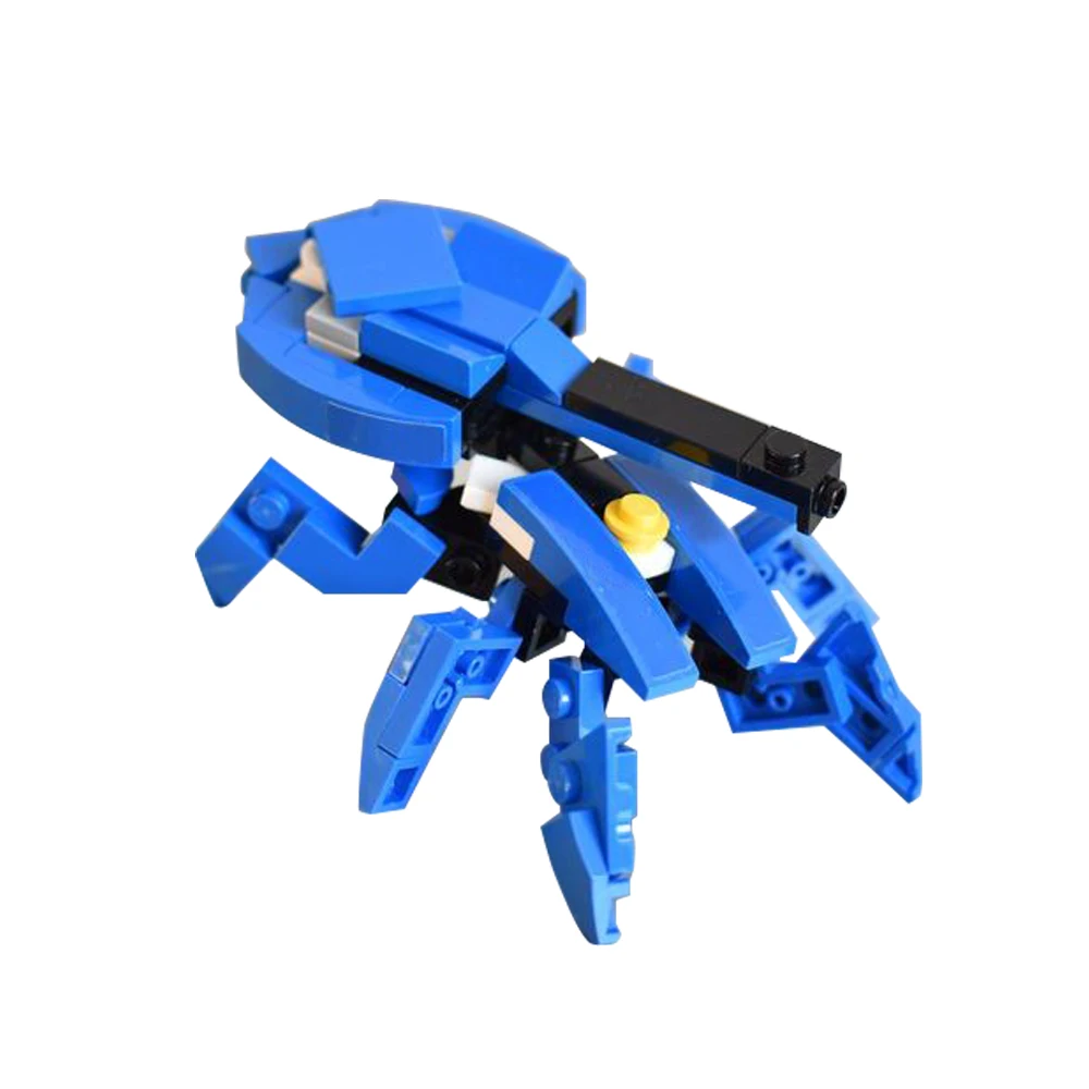 

Gobrick Mecha Паук Робот майки с пушкой MOC Набор строительных блоков Животных механический яд паук Кирпичи игрушки для детей подарок
