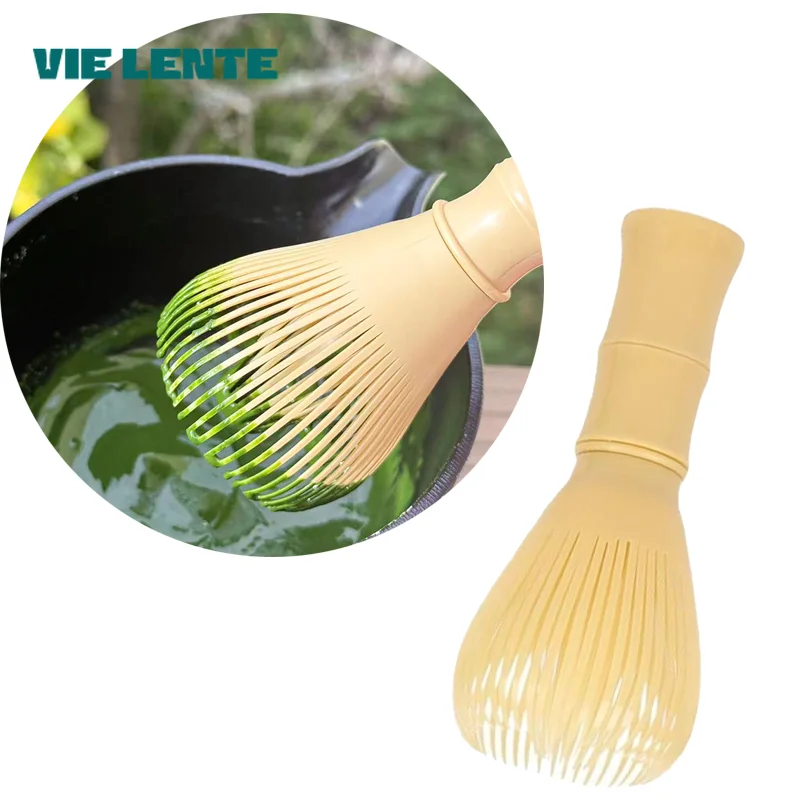 Resin Matcha Whisk Chasen Brush Tools Matcha Green Tea Powder Reusable Powder Whisk Dishwasher Safe Stirrer 1pc
