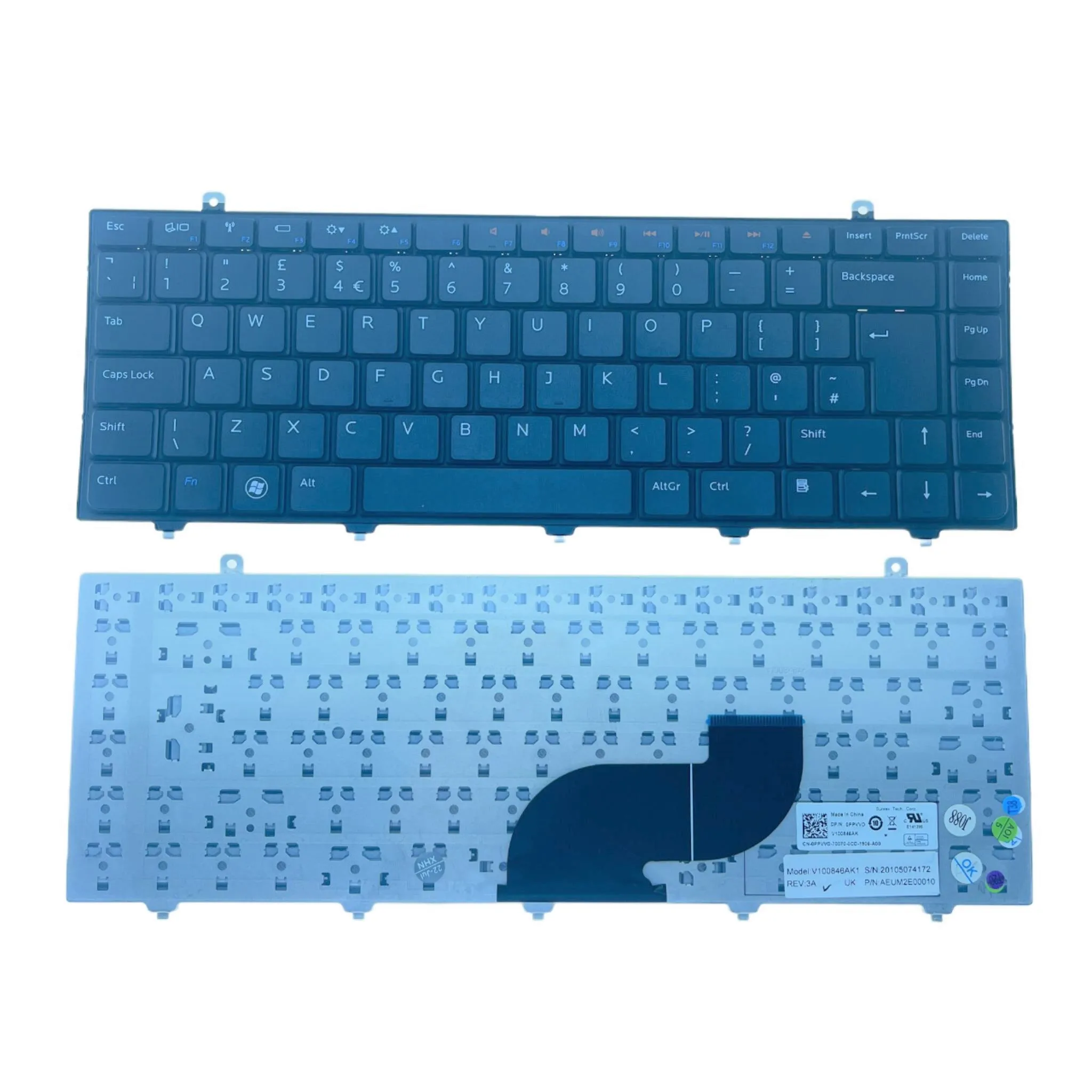 

Замена клавиатуры для ноутбука Dell Inspiron 1470 1570 p04g Studio 14 14Z 1470 1570 1440 1457