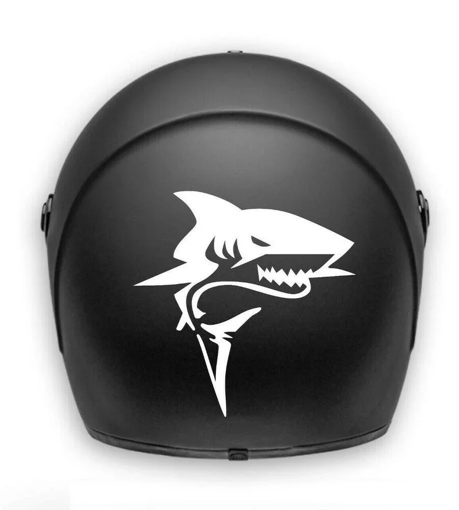 For Helmet decals motorcycle stickers removable 1X pcs shark