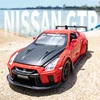 1:32 Nissan GTR R35 Supercar Alloy Car Toy Car Metal Collection Model Car Sound and light Toys For Children 4