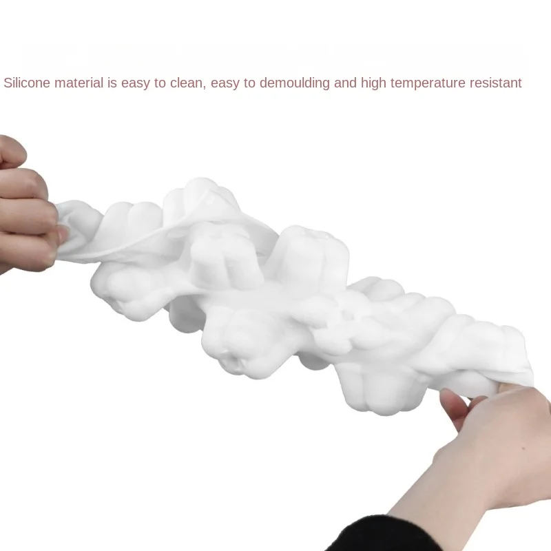 12/15Pcs Small Bubble Silicone Candle Molds Handmade Spherical Dessert Cake Baking Chocolate Making DIY Soap Plaster Resin Mold silicone mold
