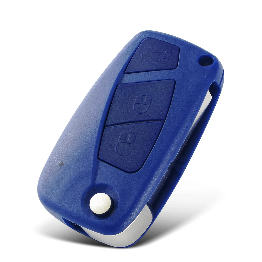 For FIAT Iveco Punto Ducato Stilo Panda Idea Doblo Bravo 2/3 Buttons Flip Folding Remote Car Key Case Shell Cover Key Case Car Key Shell Car Remote Key Car Key Key Shell