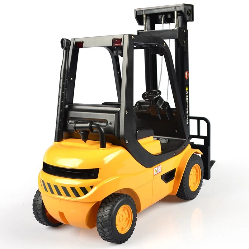 Double E E521 RC Forklift TruckLifting Crane 10CH Remote Control Electric Car Toy Engineering Vehicle model Toys for Children 4