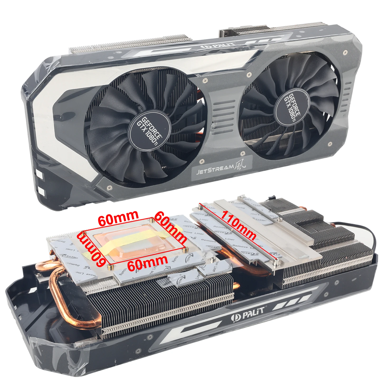 Para PALIT GTX1080 TI JetStream Placa Gráfica