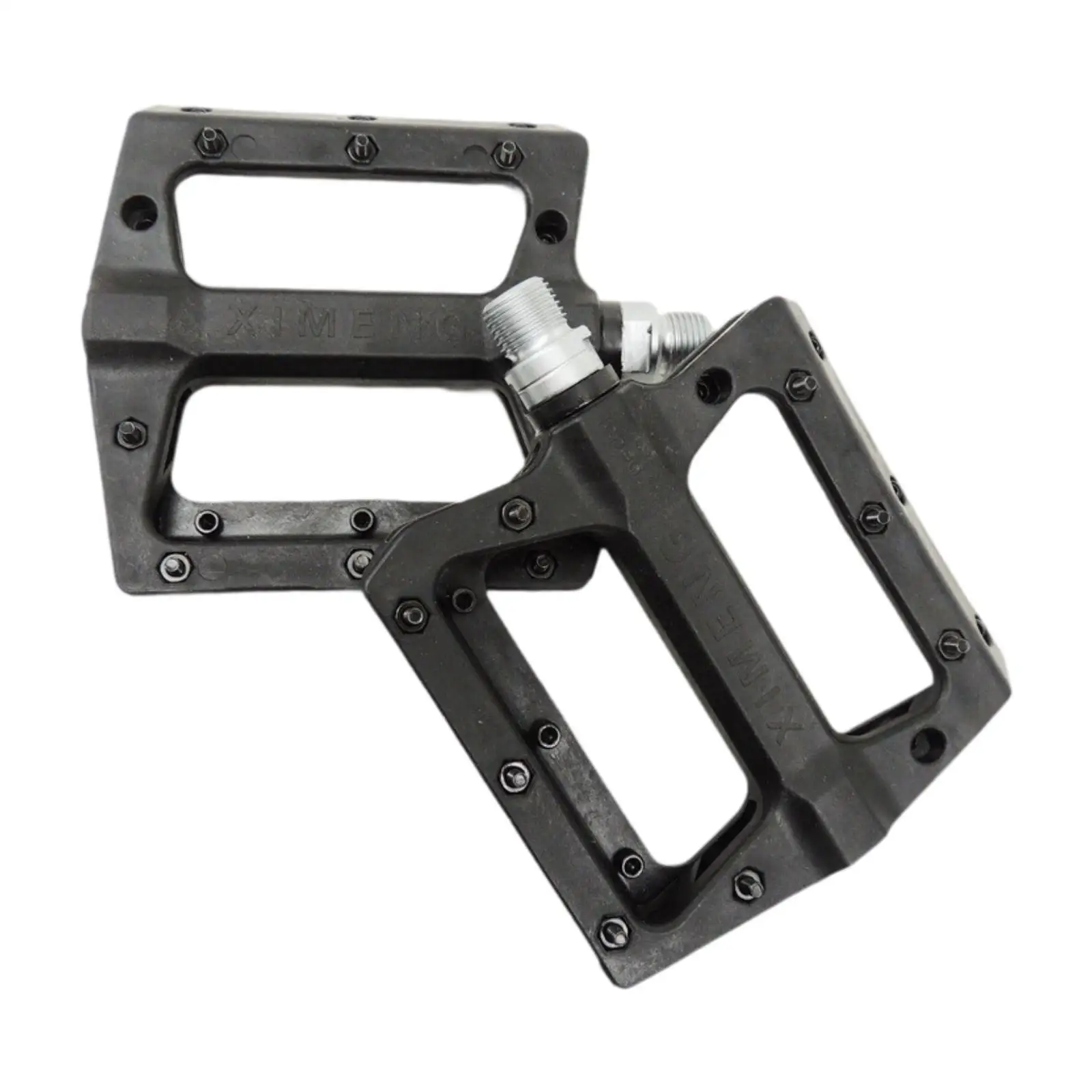 2Pcs Mountain Bike Pedals Sturdy Anti Skid Ultralight Practical Bicycle Wide Flat Pedals for Road Bike Adults Bikes Accessories