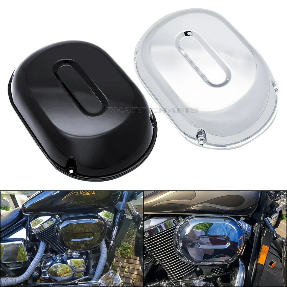 Ricambio Moto Vt750c Chrome Filtro Aria Cono Filtro Di Aspirazione Per 