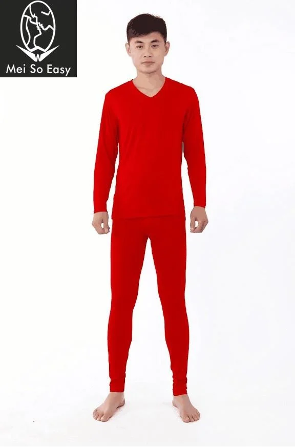 

manufacturers 2017new arrival men winter wholesale super large undewear bamboo fiber Soft Comfort cotton v-neck plus size XL-7XL