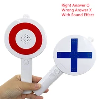 Good NG O X Answer Buzzer Button Sound Toy Family Party Interactive Quiz Games Teachers Supplies Teaching Aids Classroom Props 2