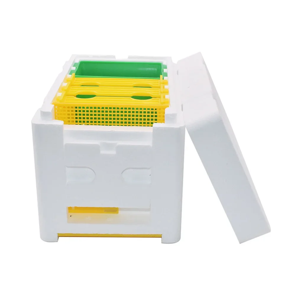 Queen Bee Breeding Box Foam Bee Box Pollination Queen Rearing Beehive Beekeeping Equipment for Mating Rearing
