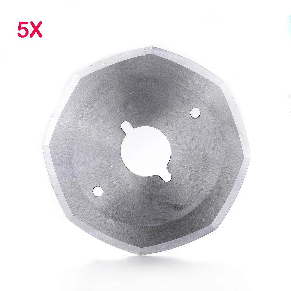 5PCS Alloy Steel YJ-65/70/90/100 Rotary Round Blade Electric Cloth Cutting Machine Cloth Fabric Knife Cutter DIY Hand Tools 2