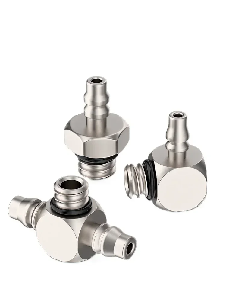 Pipe Fitting MHC MHL PB M3 M5 M6 Male Thread Air OD Tube 3mm 4mm 6mm Mini Pneumatic Screw Quick Fitting