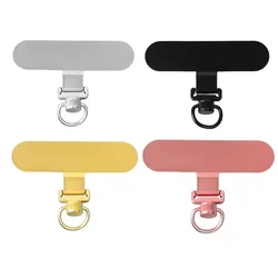 Universal 360° Rotating Stainless Steel Phone Lanyard Clip - Anti - Lost Strap Holder and Adapter (B - Metal Mixed)