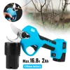 Electric Scissors Pruning Shears Grass Cutter Garden Pruner Farming Tools Pruning Scissors Plants Tools With 2 Batteries SW8604 6