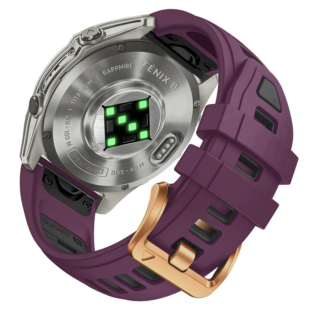 QuickFit 20mm Silicone Strap for Women - Enhanced Replacement Bracelet