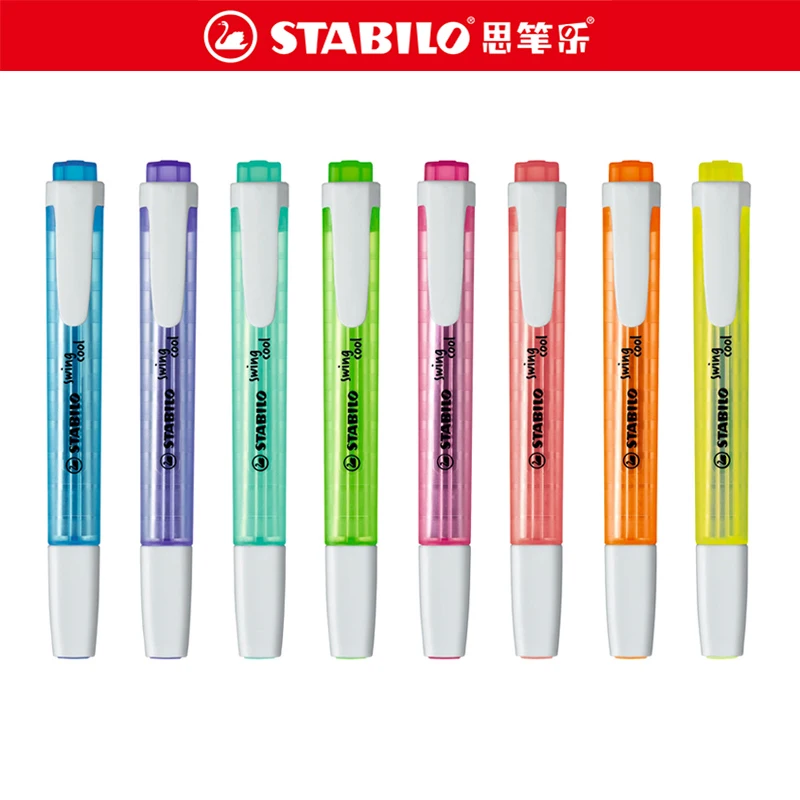 de Mão Notas Grafite Stabigo 275 Highlighter 6 Cores 8 Cores de mao notas grafite stabigo 275 highlighter 6 cores 8 cores 01