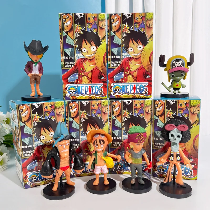 One Piece Birthday Party Favors One Piece Collectible Model Gifts Slap Bracelets Kids Goodie Bag Fillers Party Supplies Decorati