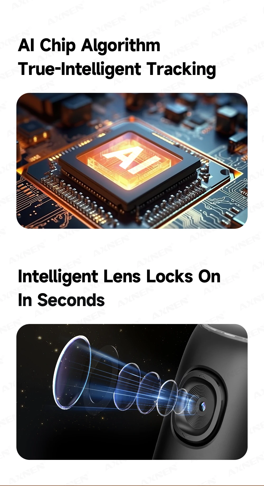 360°Rotating P05 AI Face Tracking Desktop Gimbal Stabilizer Intelligent Follow Shoot Gesture Control