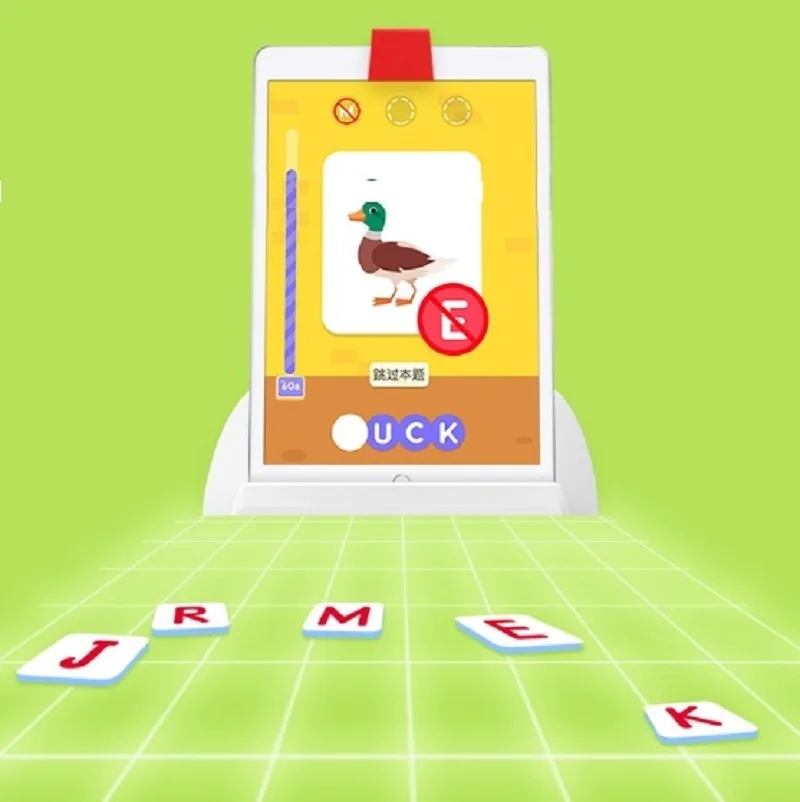 AI Smart Playmate for Your Device STEM Math Alphabet Learning Educational Toy Interactive Tangram Cogntive Puzzle Kid Ages 3-8