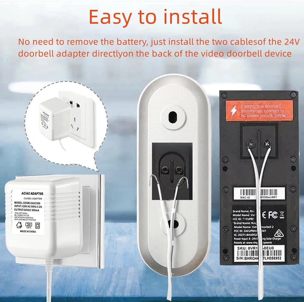 Power Supply Nest Hello With Electronic Chime Power Adapter Nest