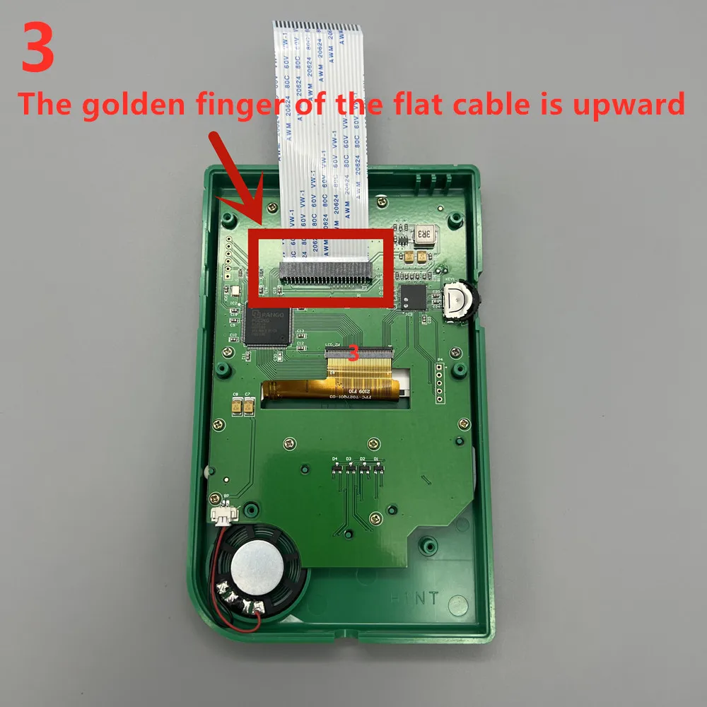 New 2.6 inch For GAME BOY for GB first generation IPS highlight LCD screen without welding Plug and Play repair part