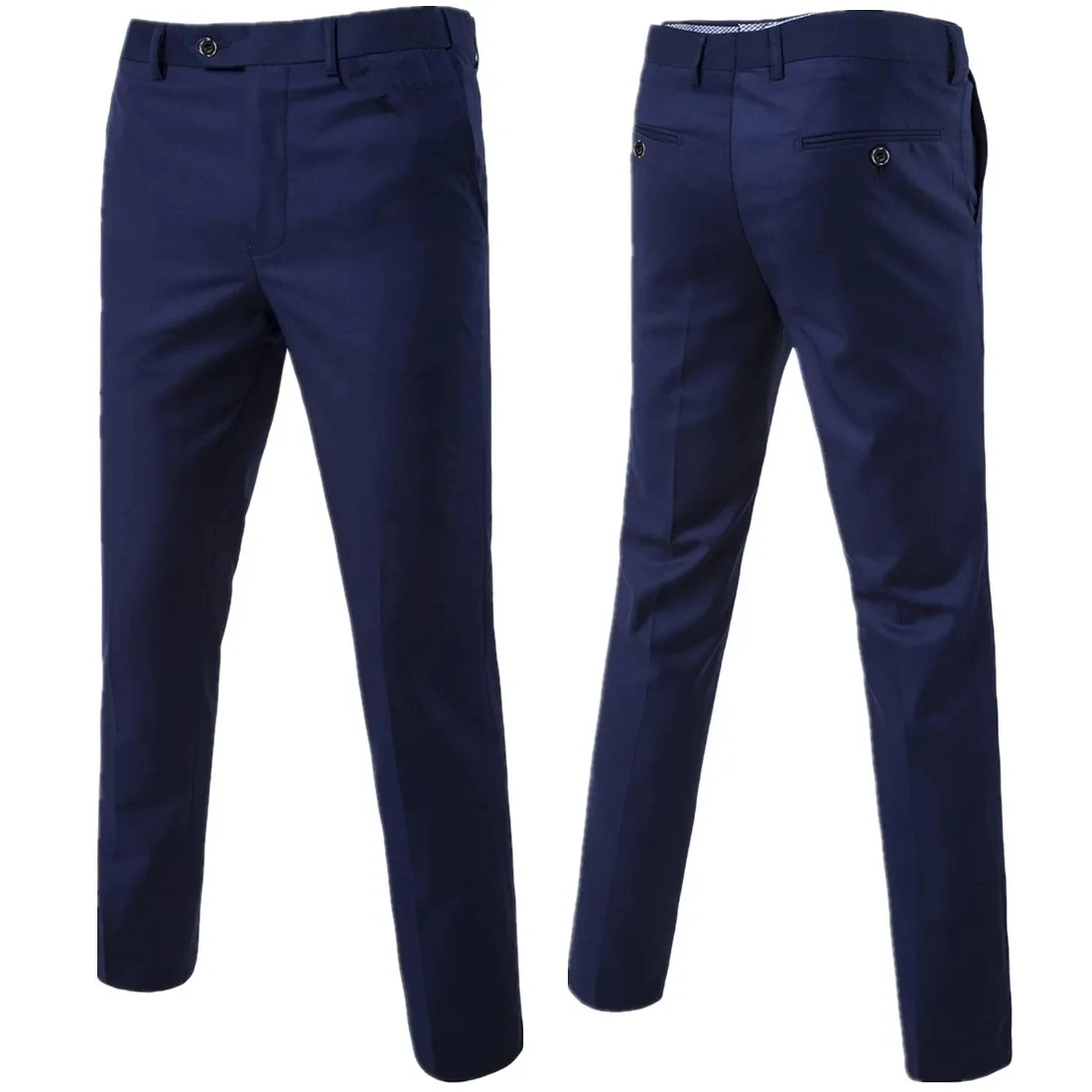 Business Pants Suit Pants Men Pants Men's Casual Boutique Business Suit Trousers Male Slim Solid Color Dress Pants