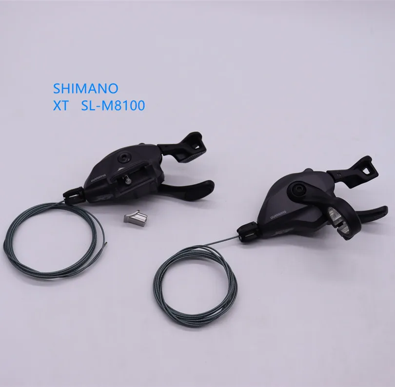 Shimano Deore XT SL-M8100 Levier De Vitesses 12 Vitesses Droit Noir