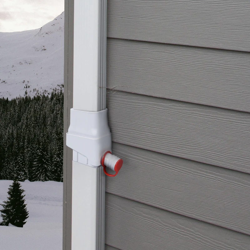 Rainwater Harvesting Downspout Diverter System for Efficient Roof Water Collection