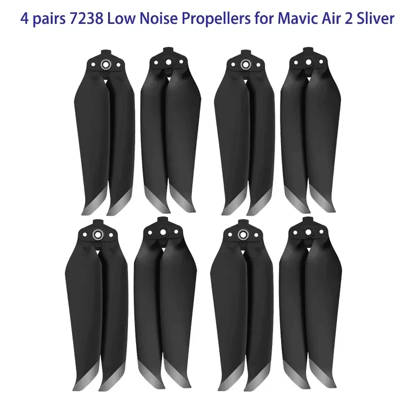 4 Pairs Low Noise Propellers