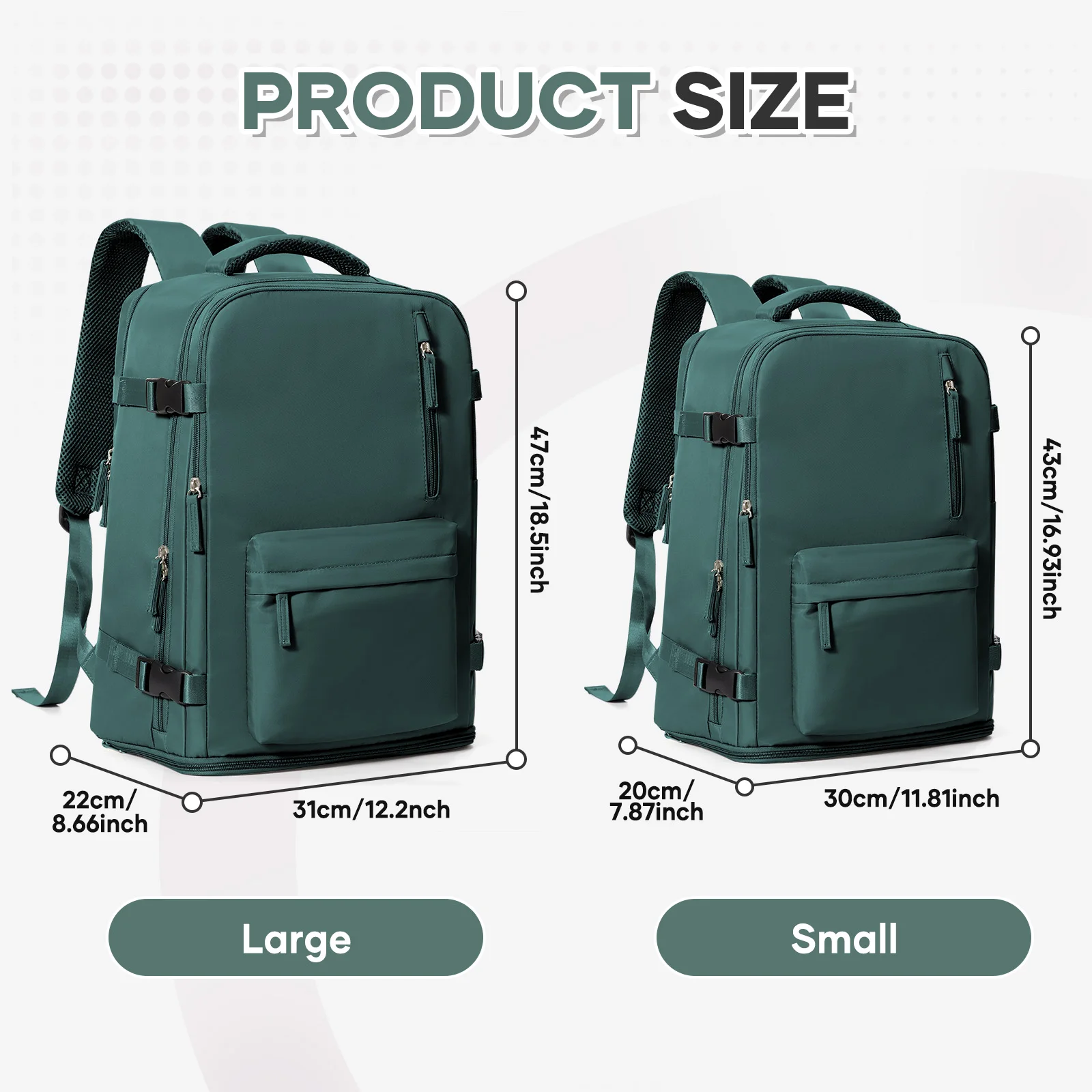 Versatile Waterproof 35L Travel Backpack - Ideal