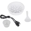 Automatic Rice Cooker & Food Steamer, 10 Cups Uncooked, 700W Convenient Detachable Cord, Cook & Keep Warm Features, White 4