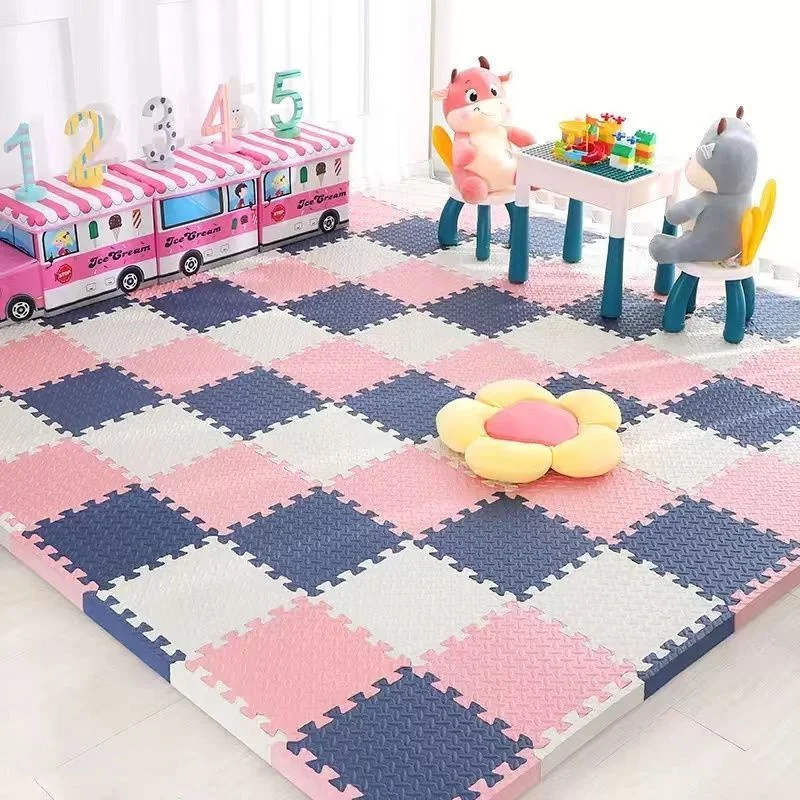 play mat Baby Foam Crawling Mat Children EVA Educational Toys Kids Soft Floor Game Mat Chain Fitness Brick Gym Game Carpet 1cm eva puzzel baby foam clawling matten speelgoed voor kinderen kids soft vloer spelen mat grijpende oefening tegels gym gametapijt