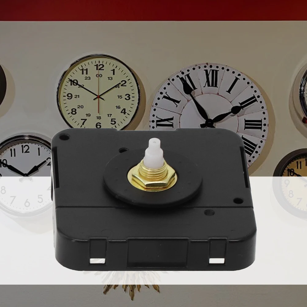 Clock Movement Clock Mechanism Spindle 8-31MM Wide Application DIY Quartz Clock Metal Multi-size Plastic Repair Kit