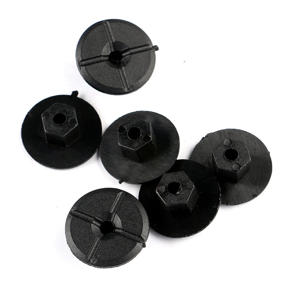 

Pack of 10 Liner Plastic Nuts Black Designed for Mercedes W201BMW A2019900050 High Quality and Durable Material Production