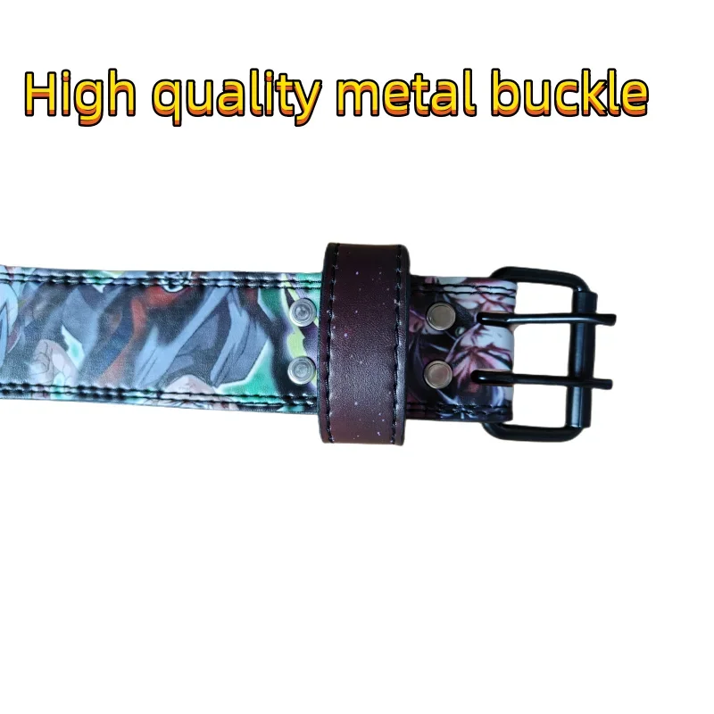 Description Picture 4 of itemAnime Weight Lifting Belt Leather Weightlifting Belt for Men and Women Waist Support Gym Belt for Deadlift Squat Powerlifting