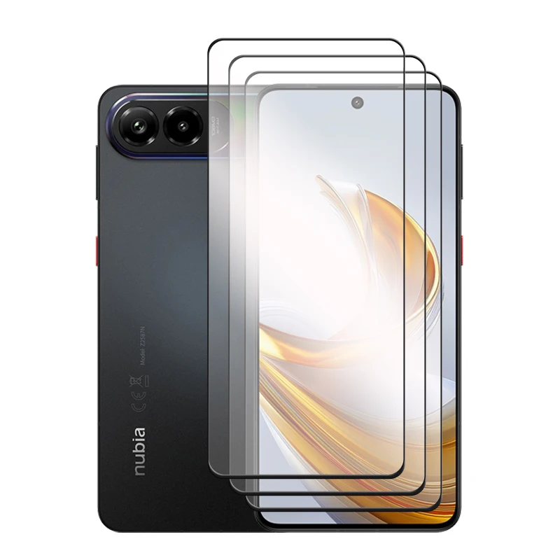 6-in-1 Premium Tempered Glass Screen & Lens Protector Set - 2.5D Full Coverage