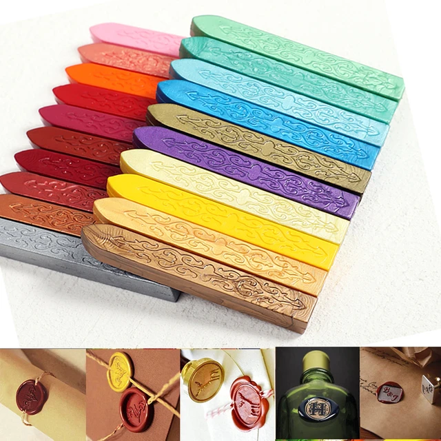 1pc Sealing Wax Stamp Seal Colorful Antique Strips Candle Beeswax Postage  Letter Retro Wedding Envelope Invitation Sealing wax - AliExpress