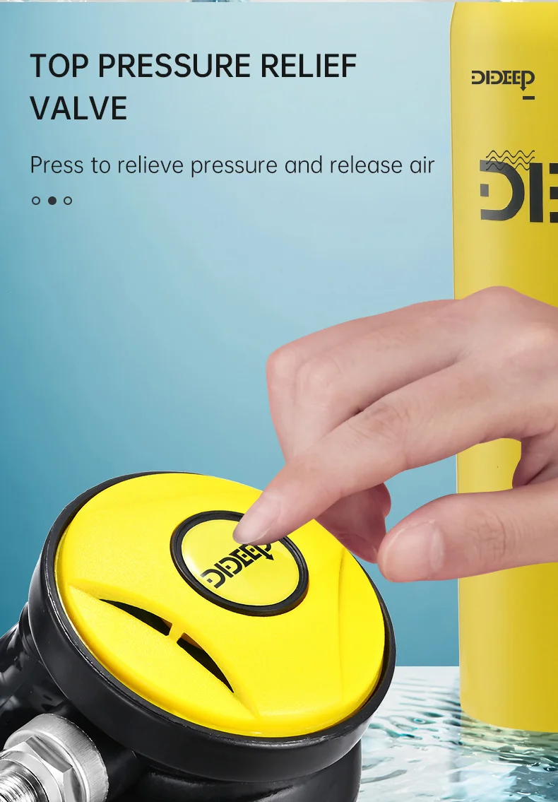 DIDEEP 2L Mini-Tauchflaschen-Set, bis zu 30-40 Minuten Tauchzeit unter Wasser, einfach zu bedienende Tauchflasche. Tragbare Tauchflasche – Detail 5