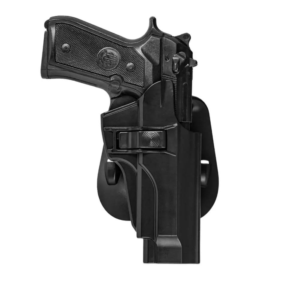 

TEGE Tactical Outside Waistband Open Carry Paddle Belt Holster OWB Holster for 92 92FS 92S 92G M9 M9_22 Right-Handed