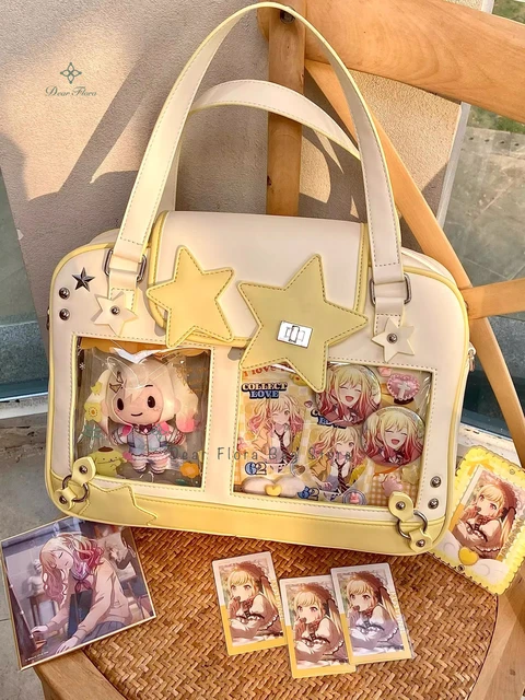 Kawaii Bag OXYPLAY Lolita ITA Bag With Insert Pin Display,Anime