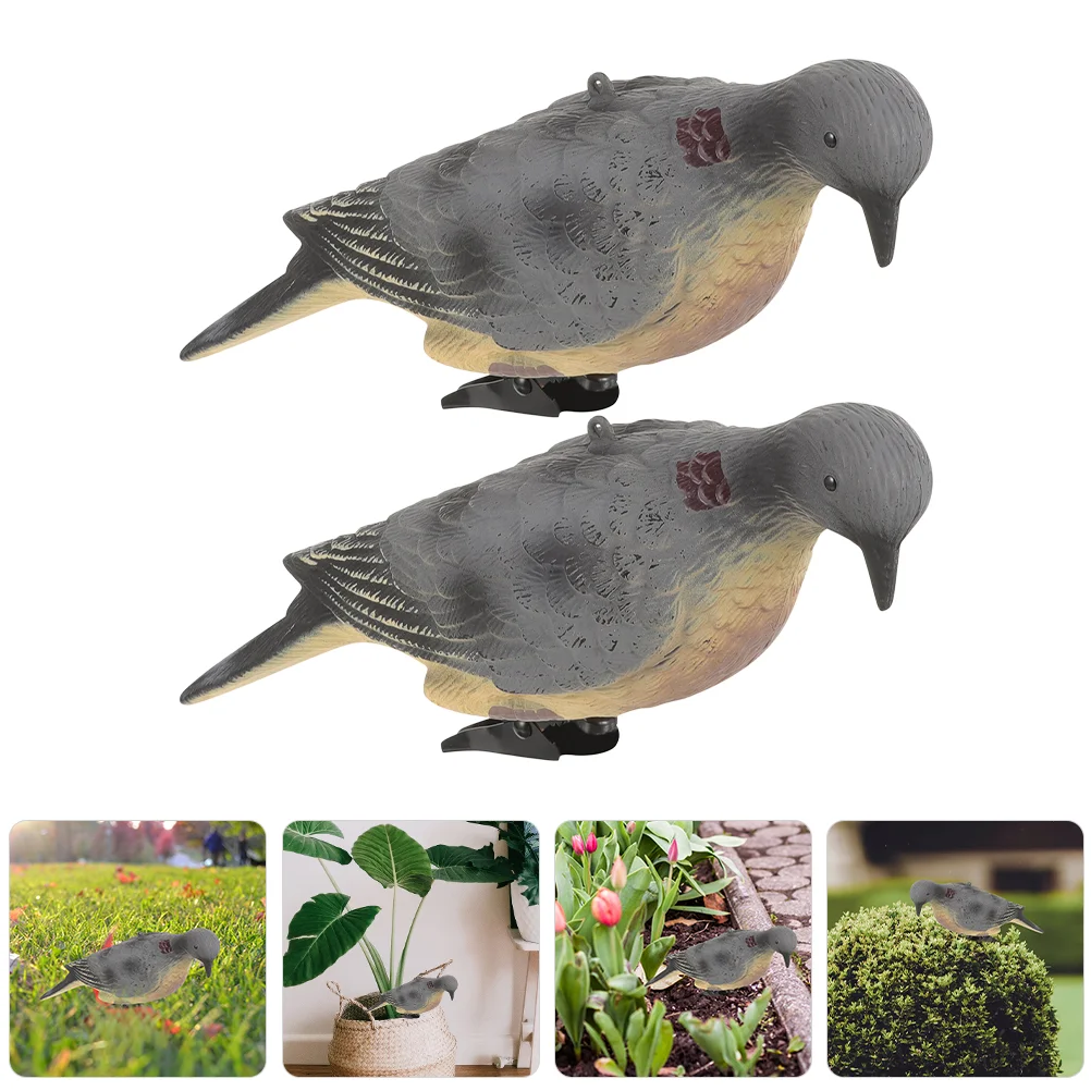 

Simulation Pigeon Hunting Decoy Artificial Fake Pigeon Model Lifelike Bird Figurine Dove Statue Hunting Baits Props Home