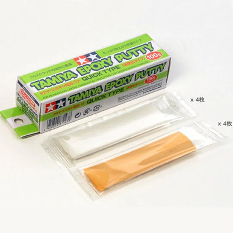 タミヤ87143エポキシputtyクイックタイプ、100g (3.52oz