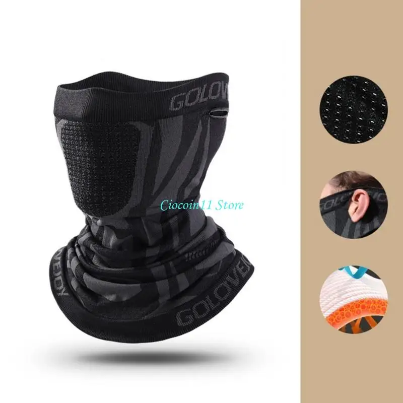 Y1UB 하이킹 마스크 겨울 통기성 따뜻한 차가운 방풍 라이딩 후드 스키 얼굴..