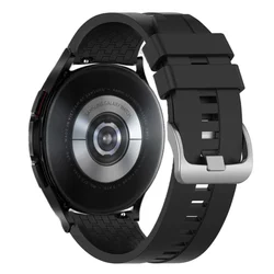 Versatile Silicone Sport Band - Premium Comfort and Durability for Smartwatches (1 black)