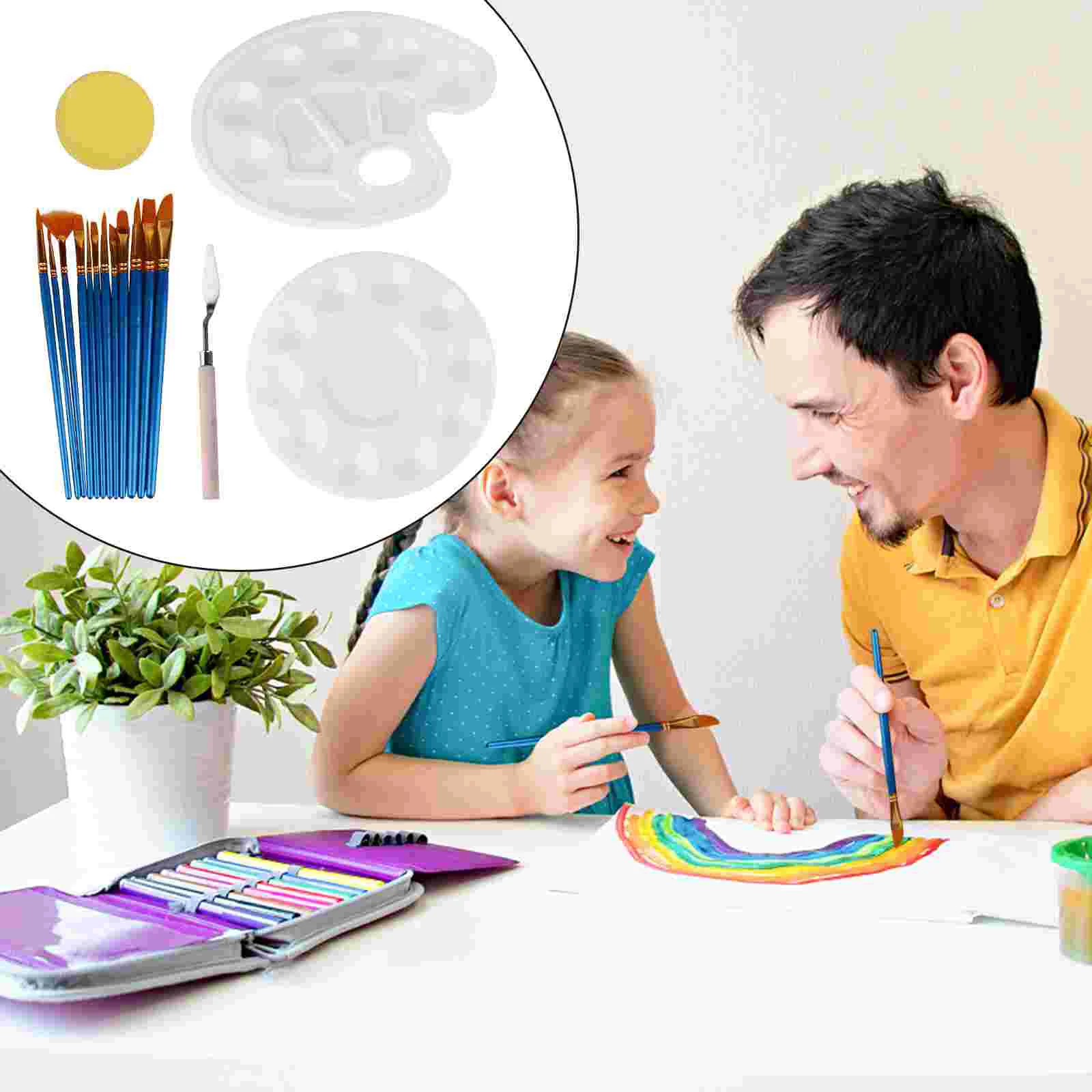 

1 Set Watercolor Gouache Painting Paintbrush Painting Set for Drawing