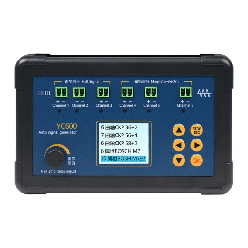T01C-YC600 크랭크축 캠축 신호 발생기 디젤 NG 엔진용 ECU 테스트 및..