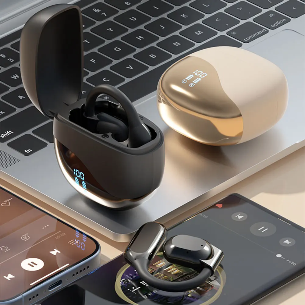 AI Translation Headphones 144 Languages Real-time Translator Earbuds For Travel study Abroad Translation Earphones Earbuds
