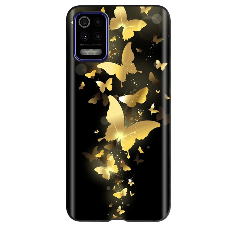 Luxury Butterfly Flower Soft Silicone TPU Phone Case – Elegant Back Cover Design