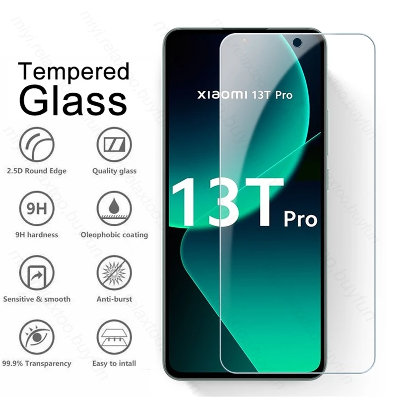 Film de protection d'écran en verre pour Xiaomi, verre de protection pour Xiaomi 13 T Pro 5G Guatemala, Xiaomi Xaiomi Xiaredépensé 13T Xiaomi13T 13 T Pro 5G, 2 pièces