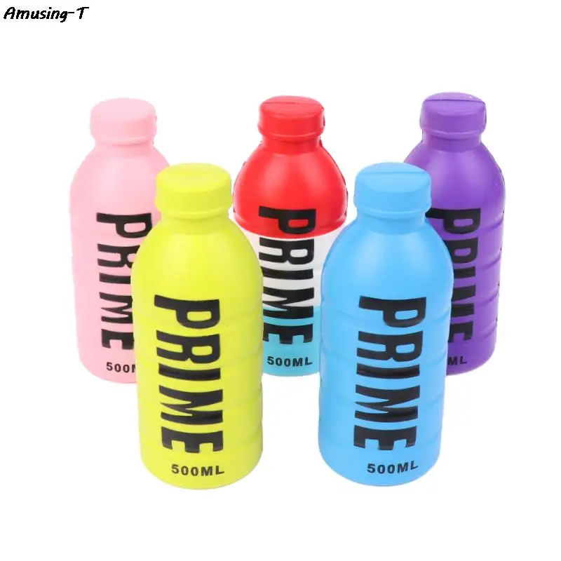 

New 1pc Anti-stress Vent Prime Drink Bottle Slow Rebound PU Foaming Pinch Happy Angry Relief Squeeze Decompression Toys